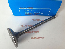 Клапан выпускной KOMATSU 6D102. 4D102. EKM-5721/KOX-17  6736-41-4210  8-42-128 Japan